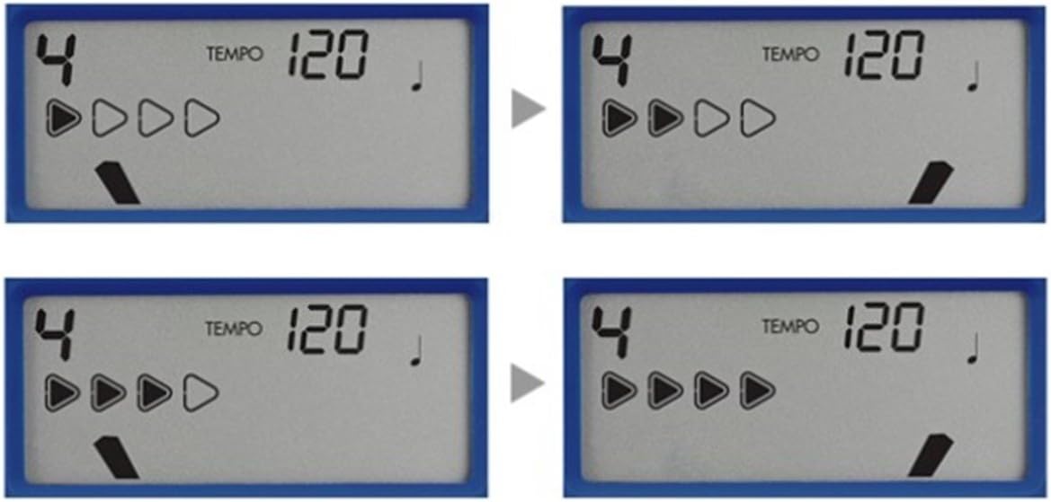 Korg MA1BL Visual Beat Counting Metronome, Blue