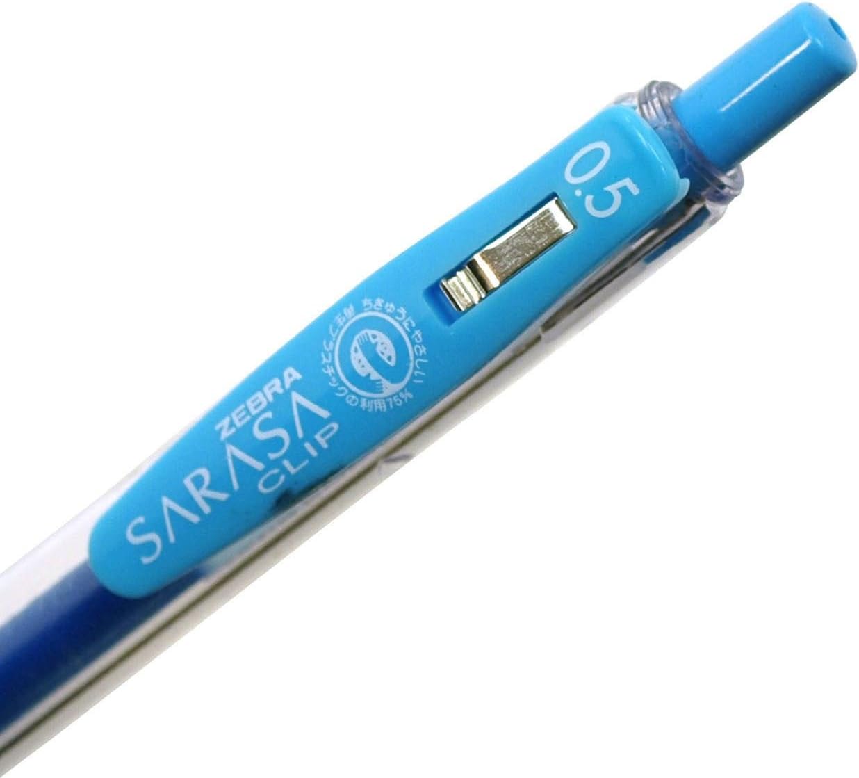 ZEBRA Sarasa Clip Pen 0.5 mm, Red (JJ15-R)