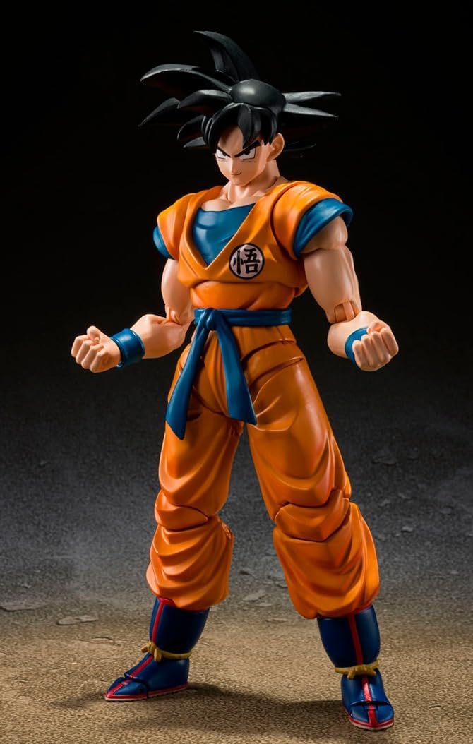 TAMASHII NATIONS - Dragon Ball Super: Super Hero - Son Goku Super Hero, Bandai Spirits S.H.Figuarts Action Figure