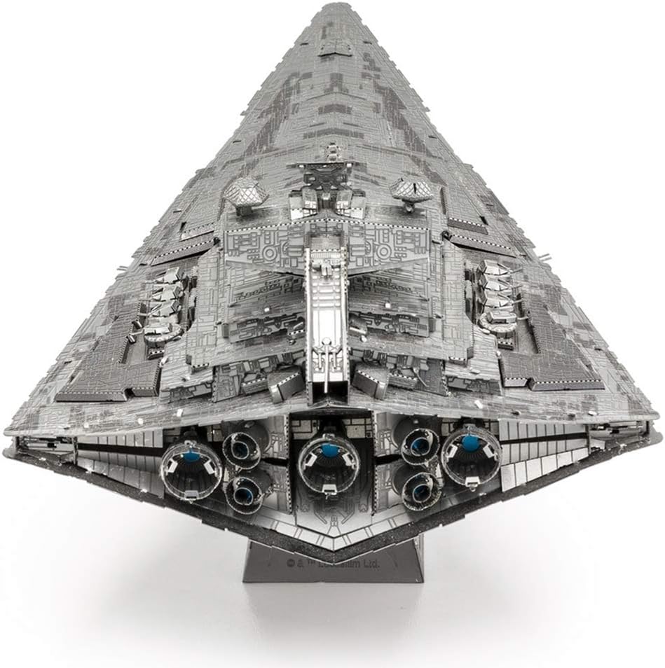 Metal Earth Puzzle 3D Destroyer Imperial Star Wars Metal Jigsaw Puzzles Buildable Model Kits for Adults Challenging Level 6.7 X 9.73 X 7.39 Inches