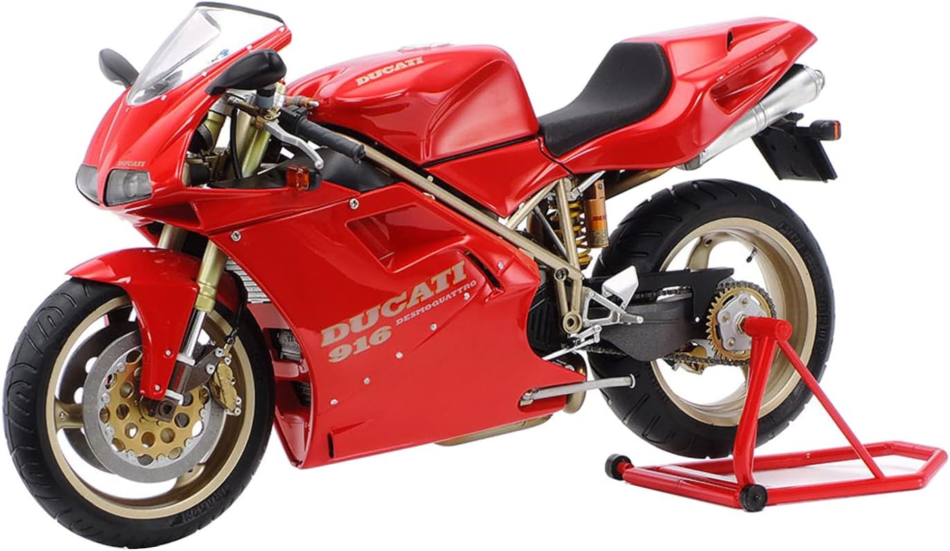 Tamiya 300014068 Ducati Desmo Vehicle 14068 916, Multicoloured, Mittel