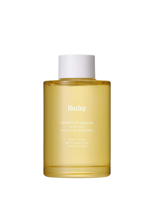 Huxley Secret of Sahara Body Oil Moroccan Gardener 3.38 fl. oz. | Korean Nourishing Body Oil | For Dry Skin