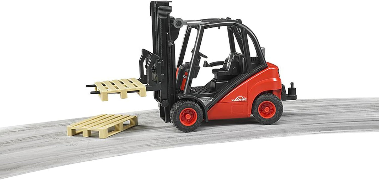 Bruder 02511 Linde H30D Forklift with 2 Pallets