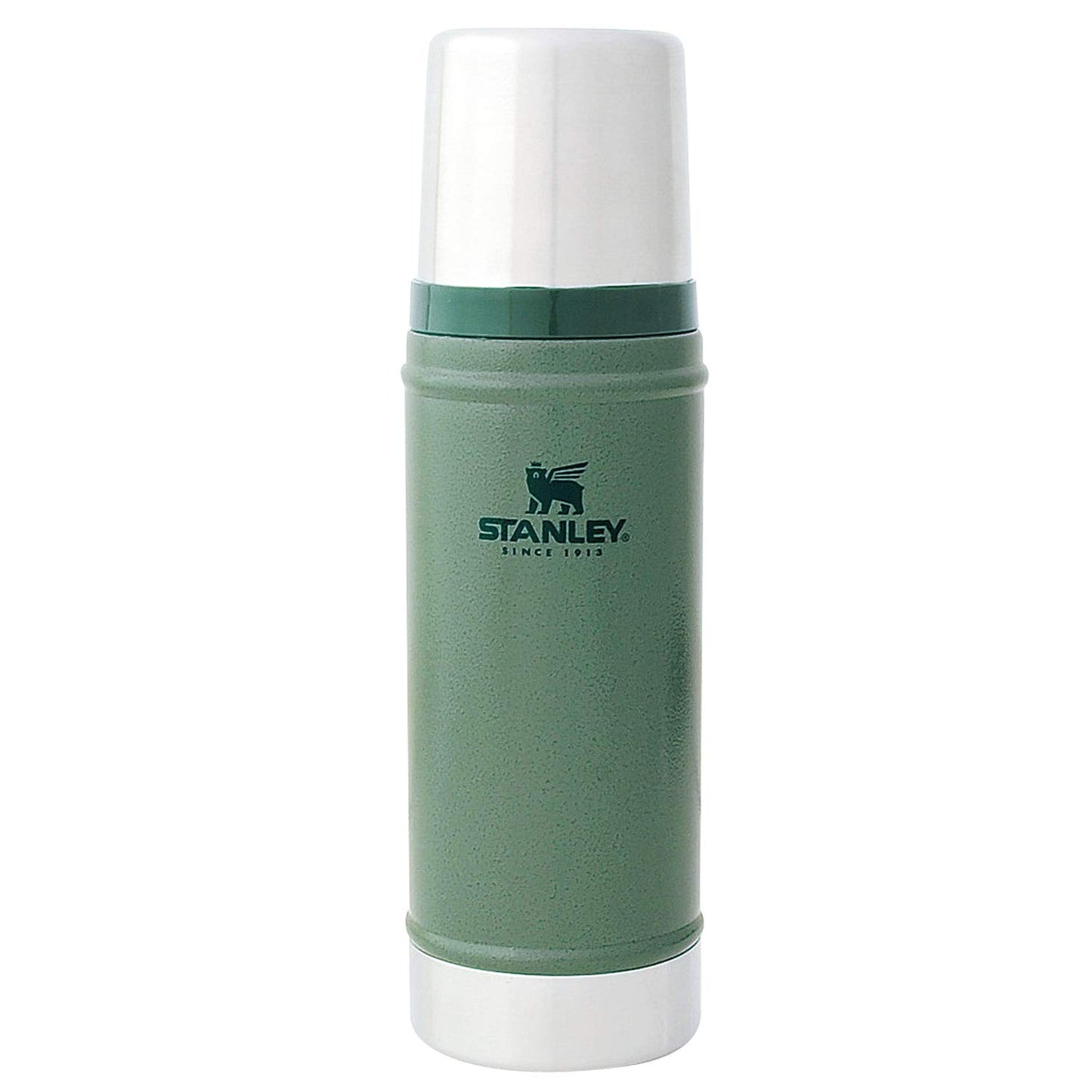 Stanley 01228-075 Classic Vacuum Bottle, 15.9 fl oz (0.47 L), Green Water Bottle, Genuine Product of Japan