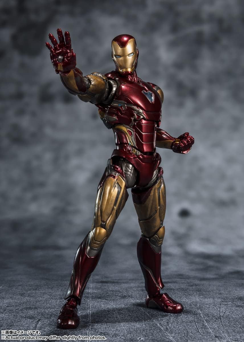 TAMASHII NATIONS - Avengers: Endgame - Iron Man Mark 85 - Edition- (The Infinity Saga), Bandai Spirits S.H.Figuarts Action Figure
