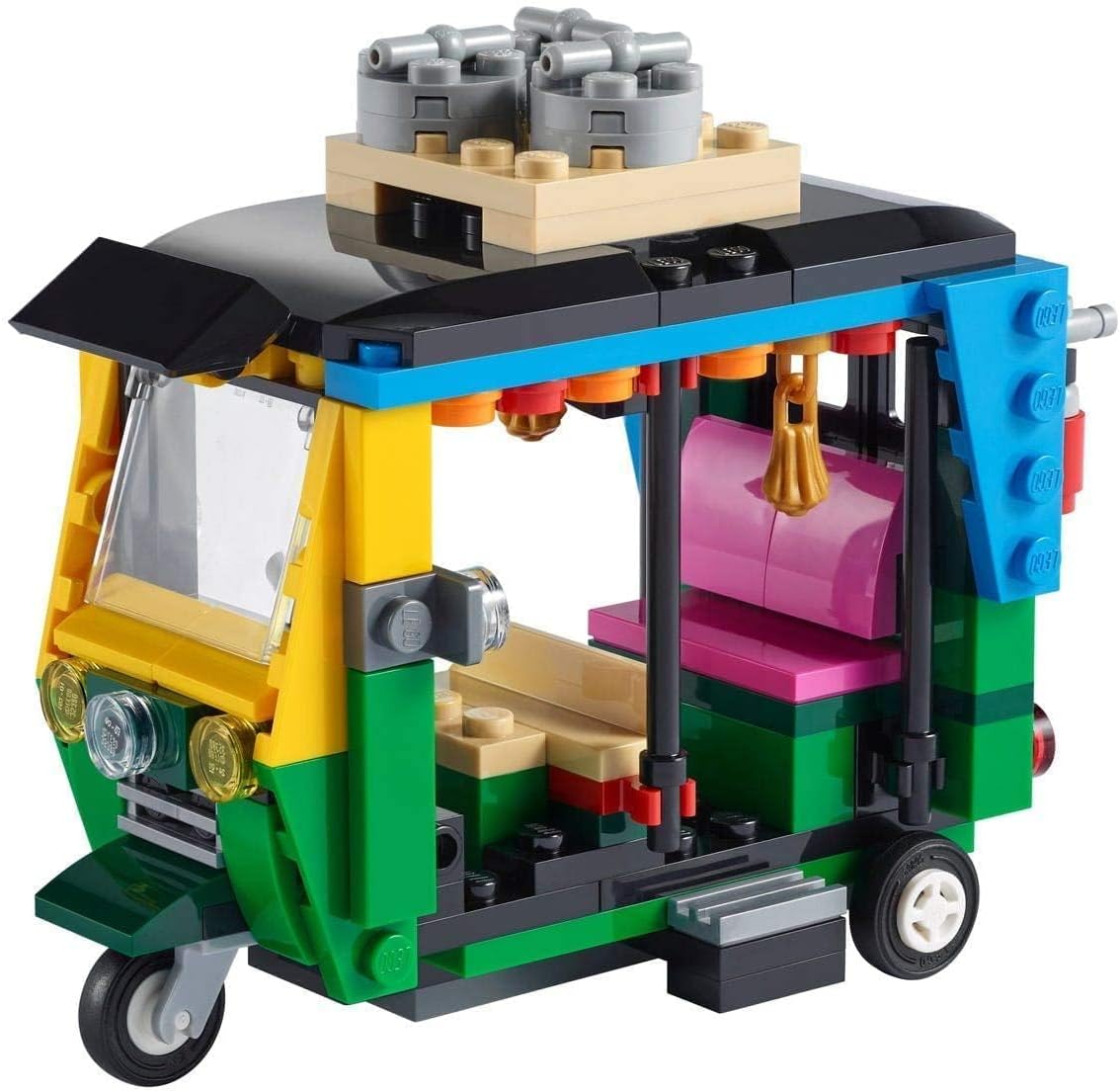 Lego Creator Tuk Tuk 40469 Exclusive Building Set – 155 Pieces, Multicolor