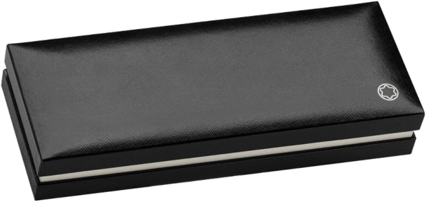 MONTBLANC 145-Meisterstuck Classique PLATINUM Fountain Pen, Medium Nib (106522) side view
