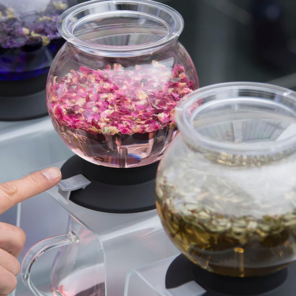 Hario "Largo" Glass Tea Dripper Stand Set, 800ml