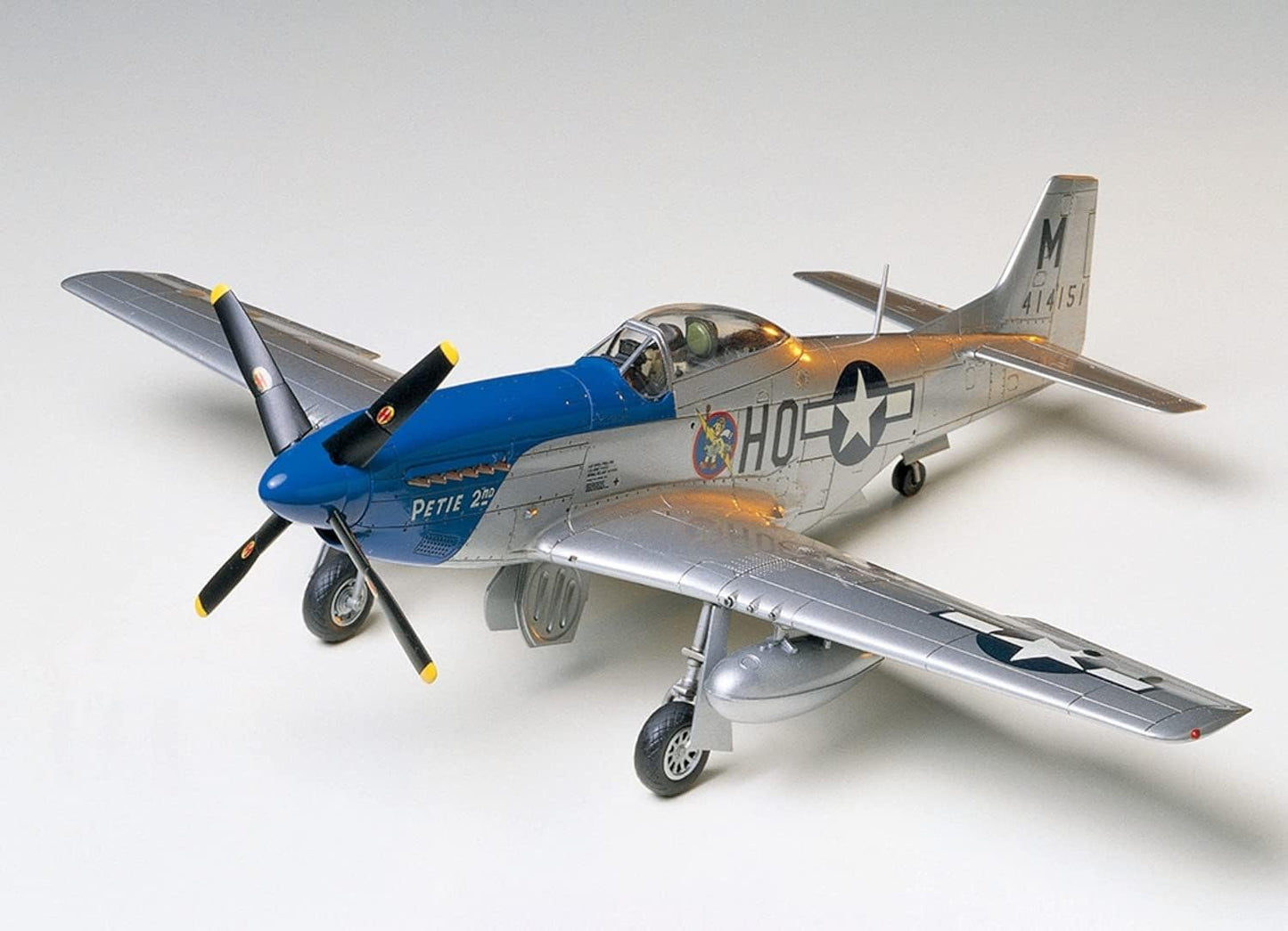 Tamiya Models North American P-51D Mustang Model Kit, 12 Years & Up
