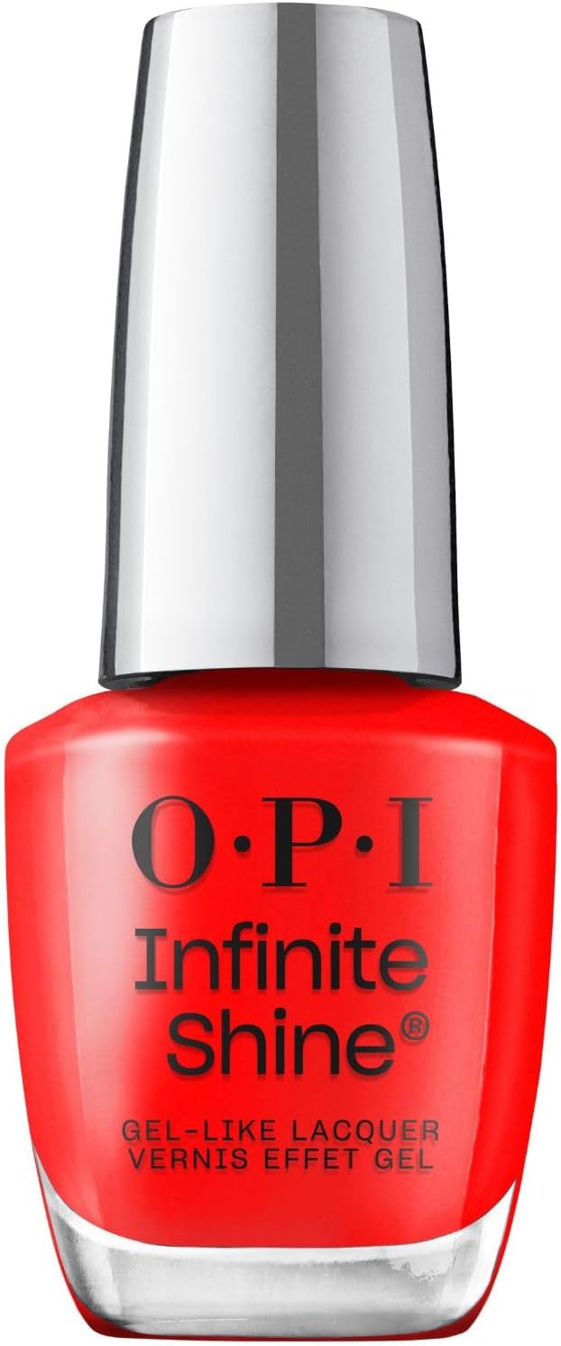 OPI Quick-drying nail polish long-lasting color gel-like glossy red 15mL (Infinite Shine ISLN25-) Gift Present [