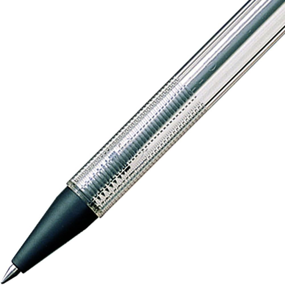 Mitsubishi Pencil Permanent Ballpoint Pen New Liner 0.7 SN80.24 Black 10 Pens