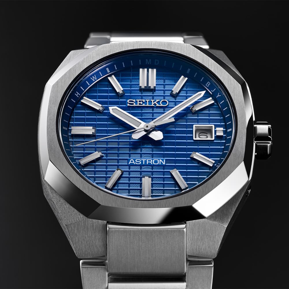 Original Imported Japan Product-Seiko Watch Astron (Astron) Nexter Series 3rd Collection Solar Radio Men's, silver/blue,-piece, Bracelet Type-Premium Everyday Usability-For Office-Daily Use-Original Imported