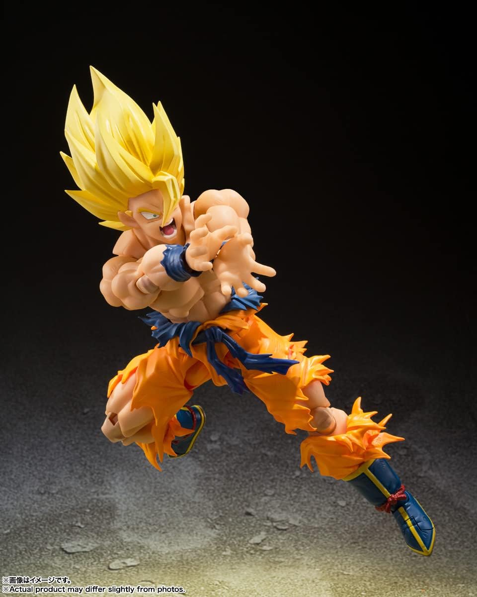 TAMASHII NATIONS - Dragon Ball Z - Super Saiyan Son Goku -Legendary Super Saiyan-, Bandai Spirits S.H.Figuarts Action Figure