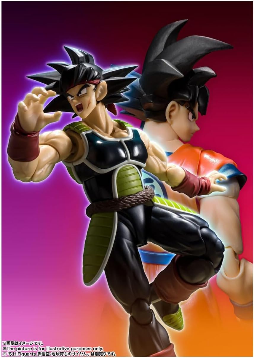 TAMASHII NATIONS - Dragon Ball Z - Bardock, Bandai Spirits S.H.Figuarts Action Figure