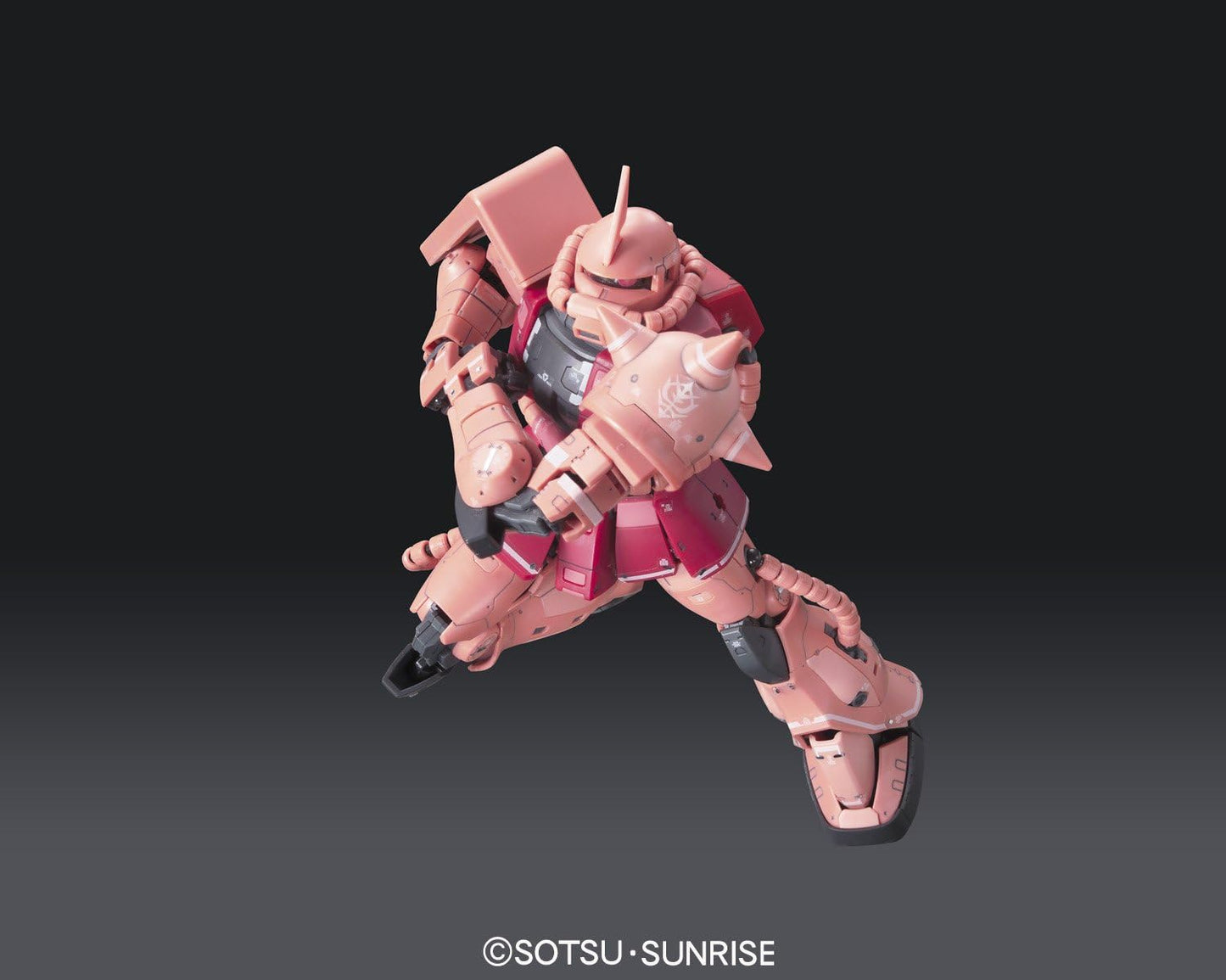 Bandai Hobby - Mobile Suit Gundam - #2 MS-06S Char's Zaku II, Spirits RG 1/144 Model Kit