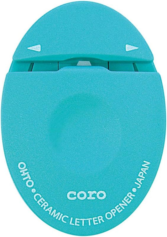 Ohto letter opener ceramic letter opener white CLO-700C-BL blue