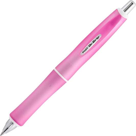 PILOT Dr. Grip G-Spec Frost Color Ballpoint Pen - 0.7 mm, Frost Pink/Black (BDGS-60R-RP)