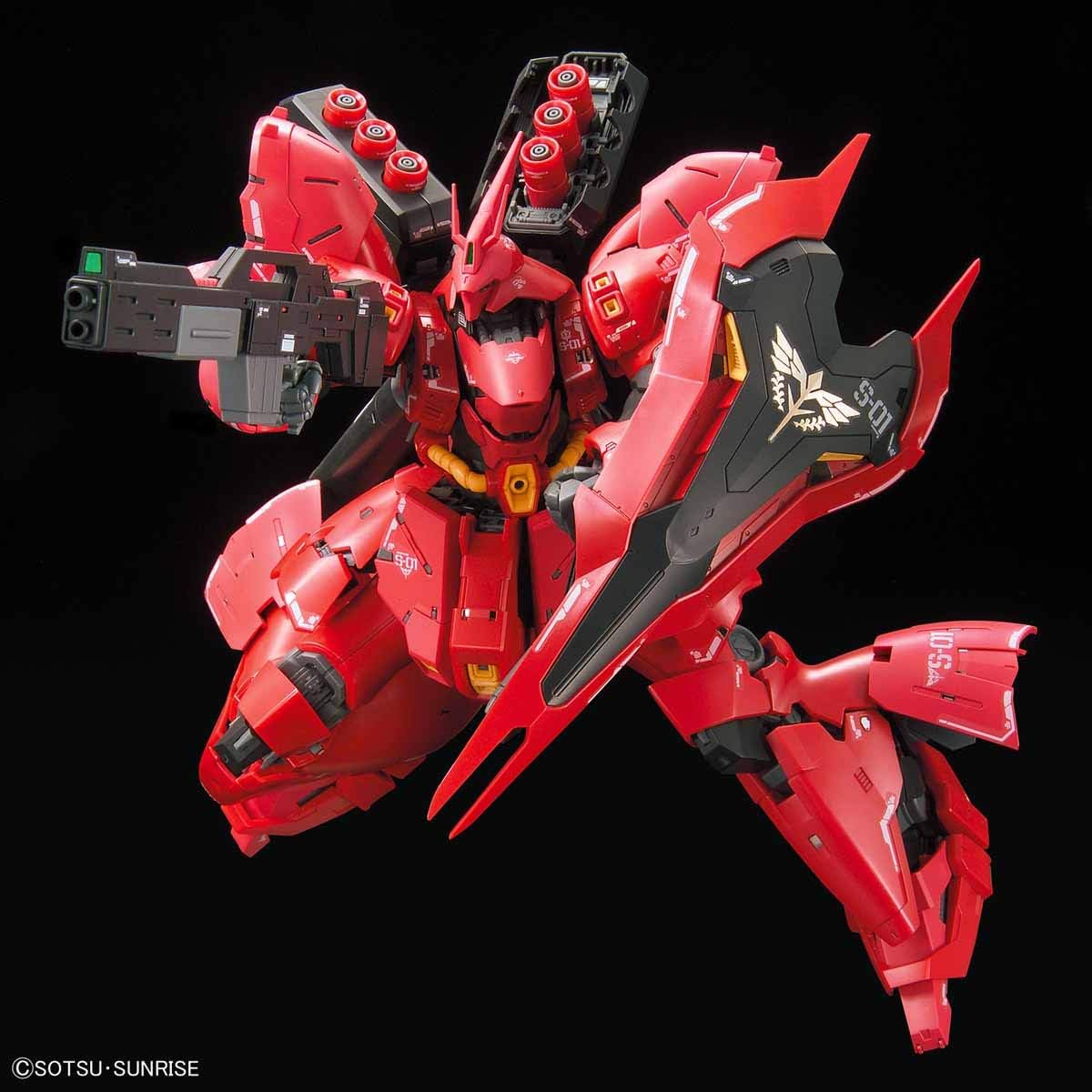 Bandai Hobby RG 1/144 #29 Sazabi "Char's Counterattack" , Red, 0.5 Liters
