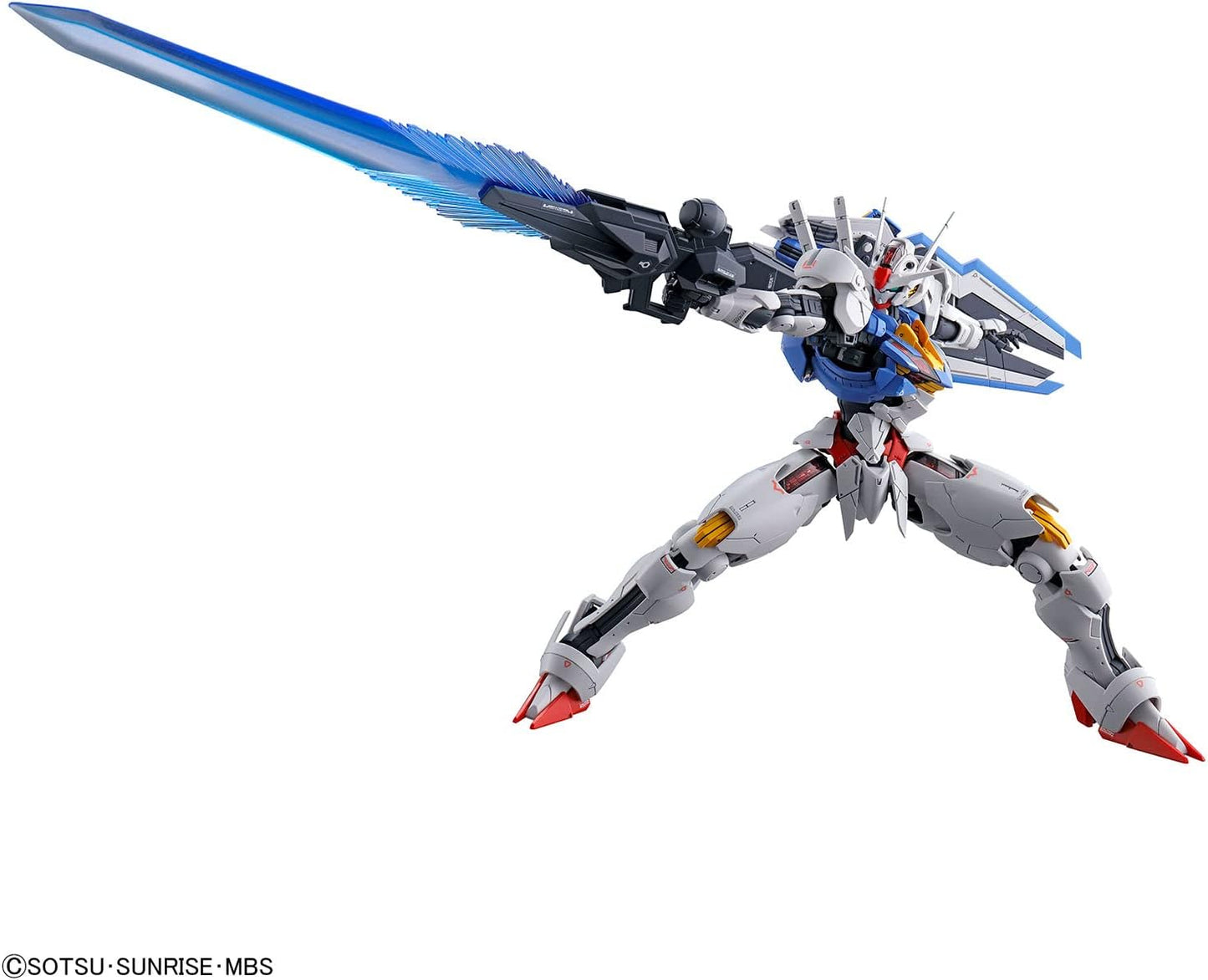 Full Mechanics Mobile Suit Gundam, Witch of Mercury, Gundam Aerial, 1/100 Scale, Color-Coded Plastic Model
