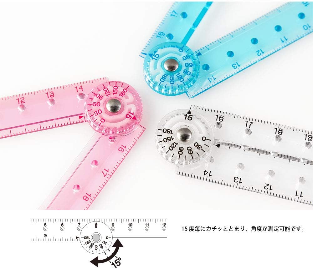 DESIGNPHIL 42266006 Multi Ruler, 11.8 inches (30 cm), Transparent
