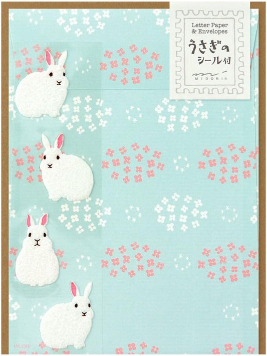Midori Rabbit Letter Writing Set
