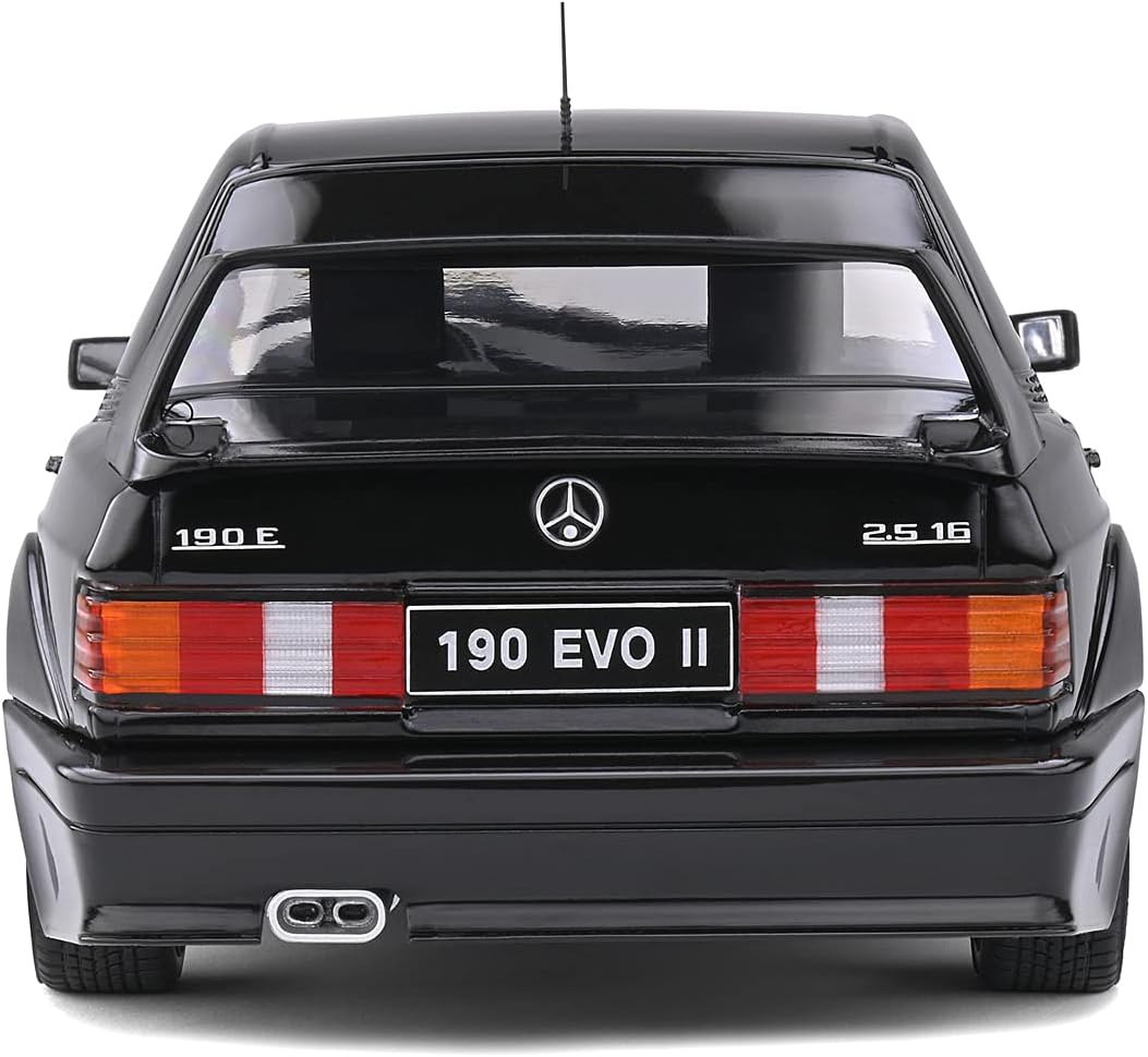 Solido 1990 Mercedes-Benz 190 Evo II W201 Black 1:18