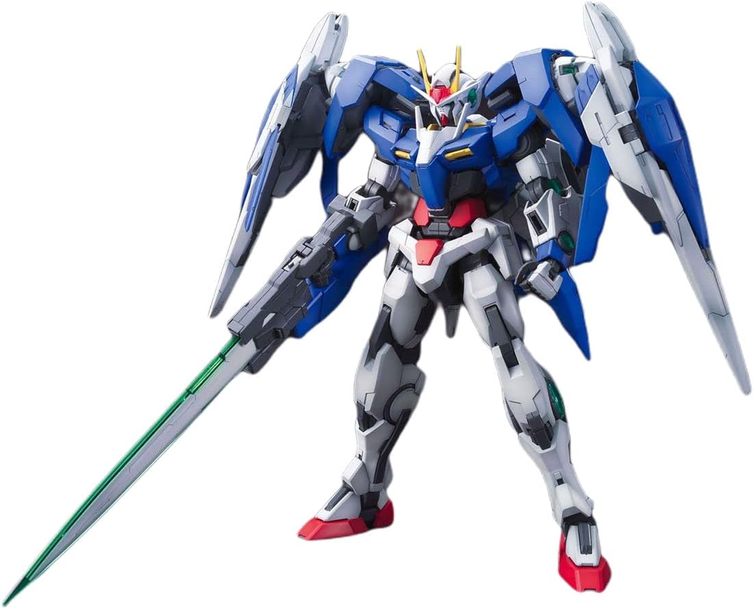 BANDAI SPIRITS MG Mobile Suit Gundam 00 Double O 1/100 Scale Color Coded Plastic Model 166707