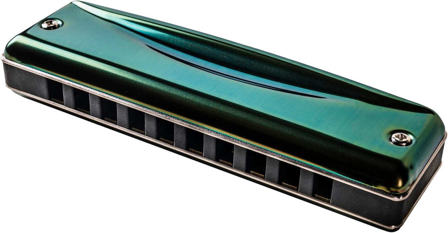 SUZUKI Harmonica, Green (C-20-LF)