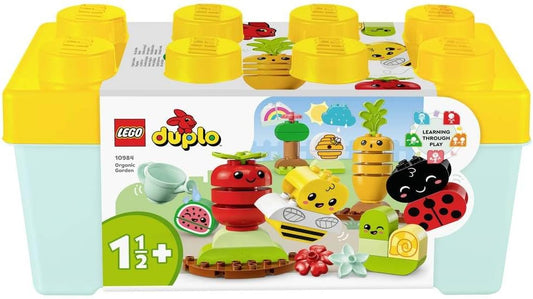 LEGO DUPLO My First Biotuintje, Educational Toy for Children from 1.5 Years Old, Ladybug, Bee and Vegetables and Fruit Accessories, Gift for Girls and Boys 10984