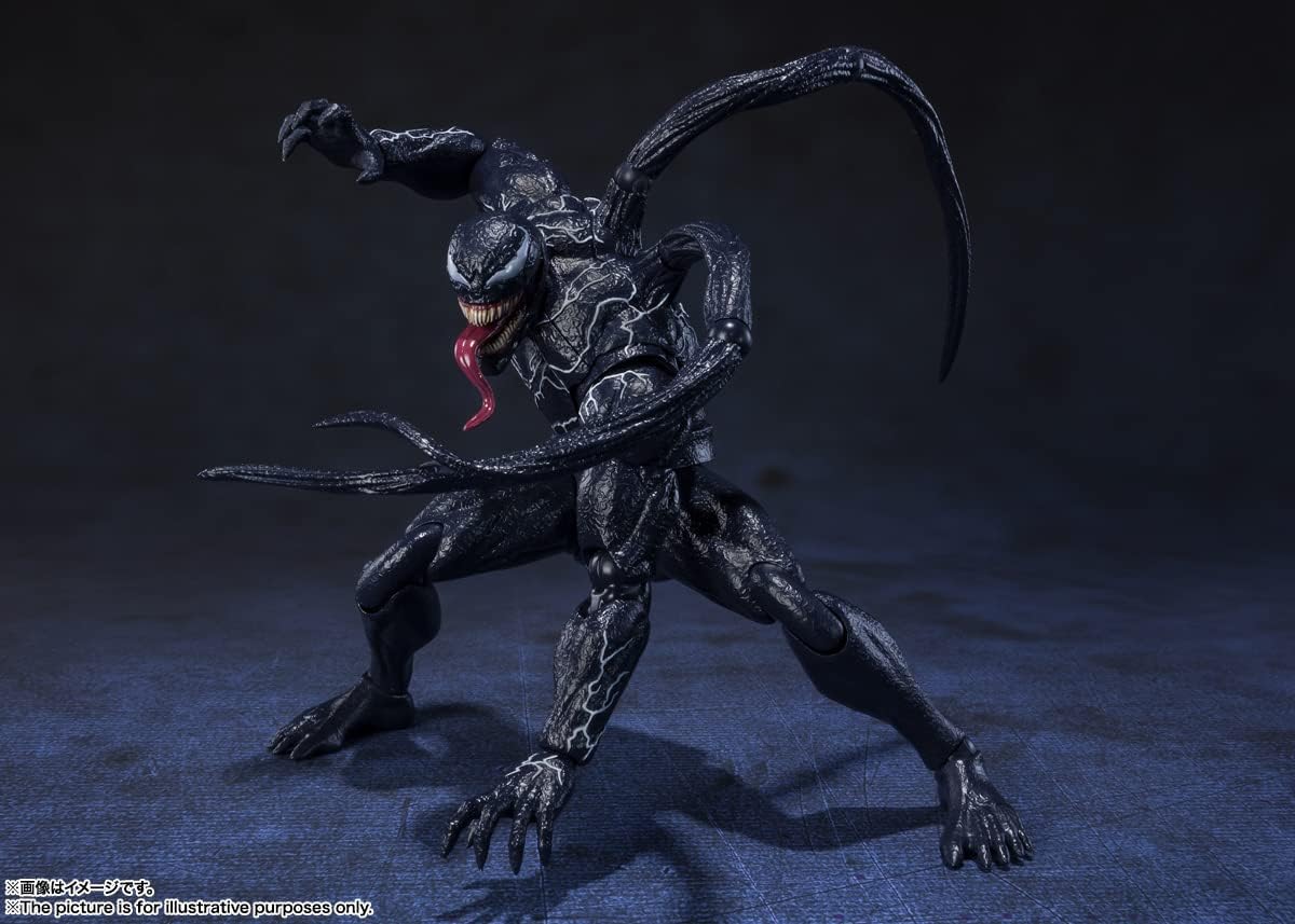 TAMASHII NATIONS - Venom: Let There Be Carnage - Venom (Venom: Let There be Carnage), Bandai Spirits S.H.Figuarts Action Figure