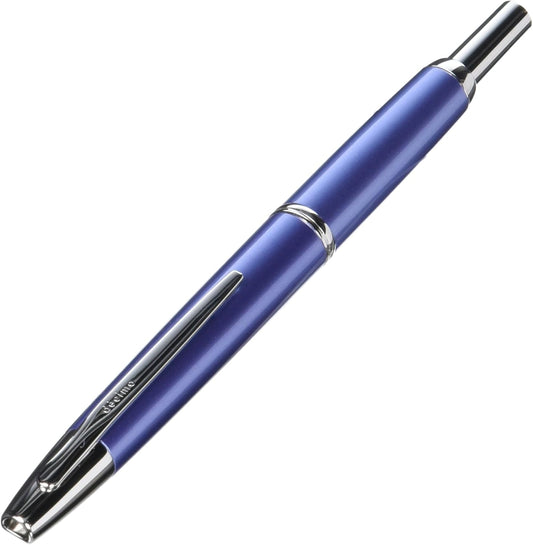 PILOT Fountain Pen Capless Decimo, Light Blue Body, F-Nib