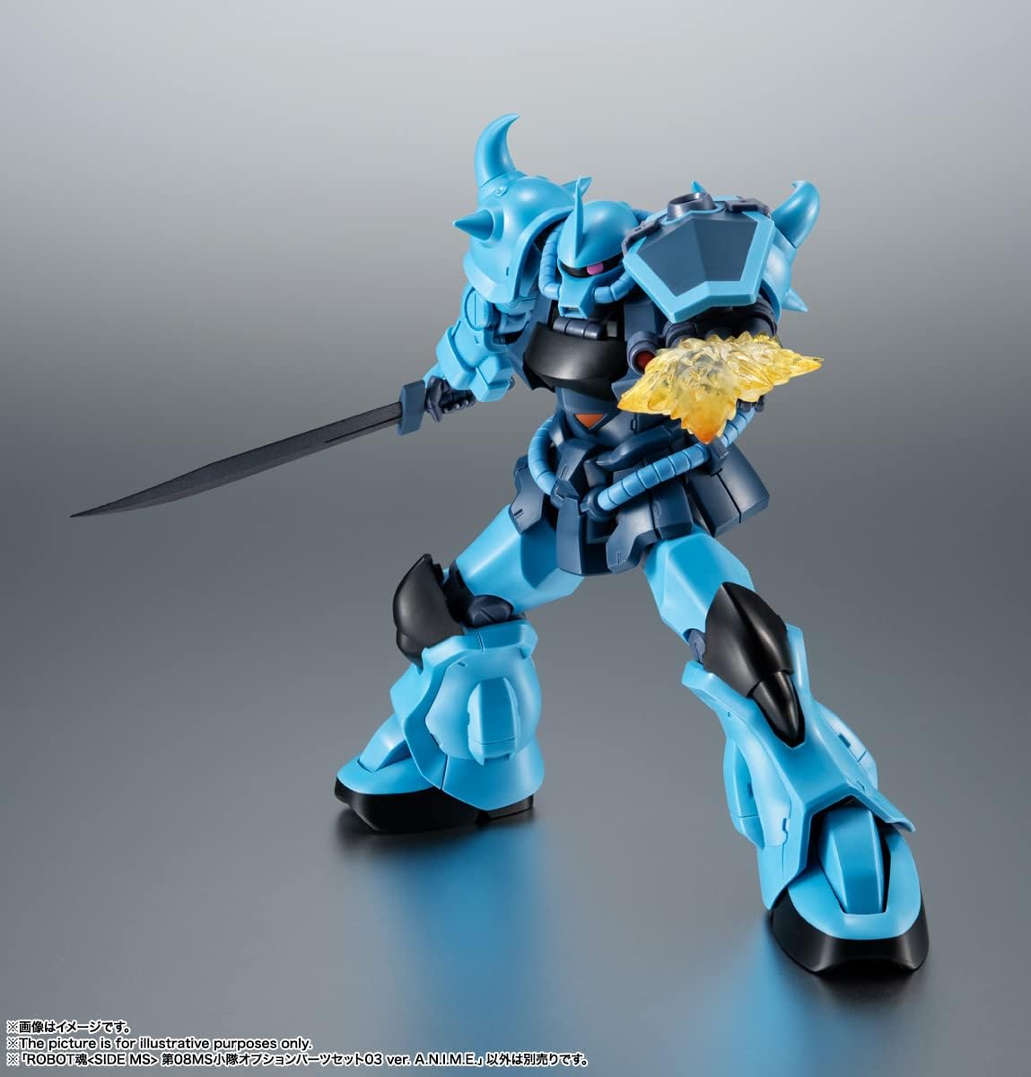 TAMASHII NATIONS - Mobile Suit Gundam: The 08th MS Team - Option Parts Set 03 Version A.N.I.M.E., Bandai Spirits The Robot Spirits Collectible
