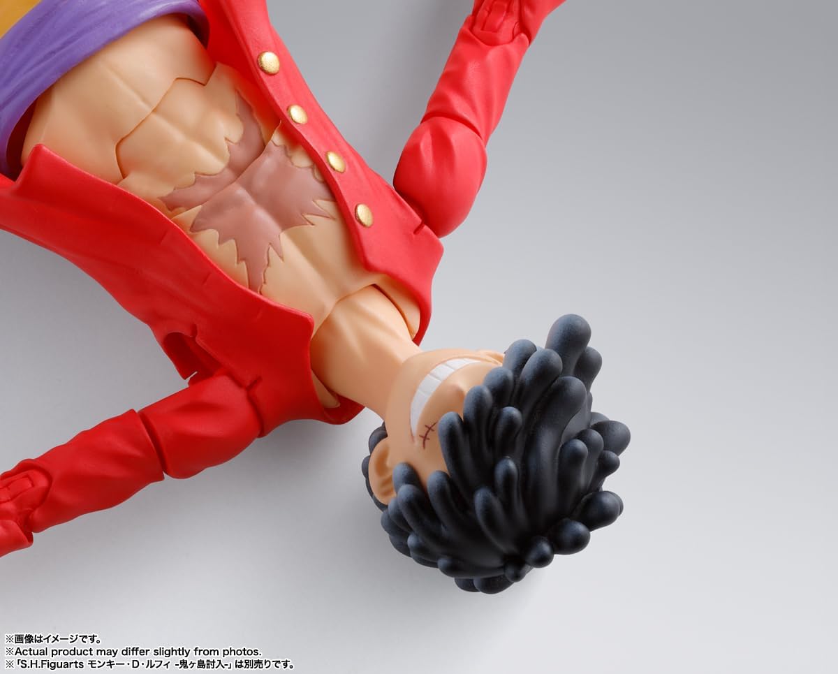 TAMASHII NATIONS - One Piece - Monkey D. Luffy -GEAR5-, Bandai Spirits S.H.Figuarts Action Figure