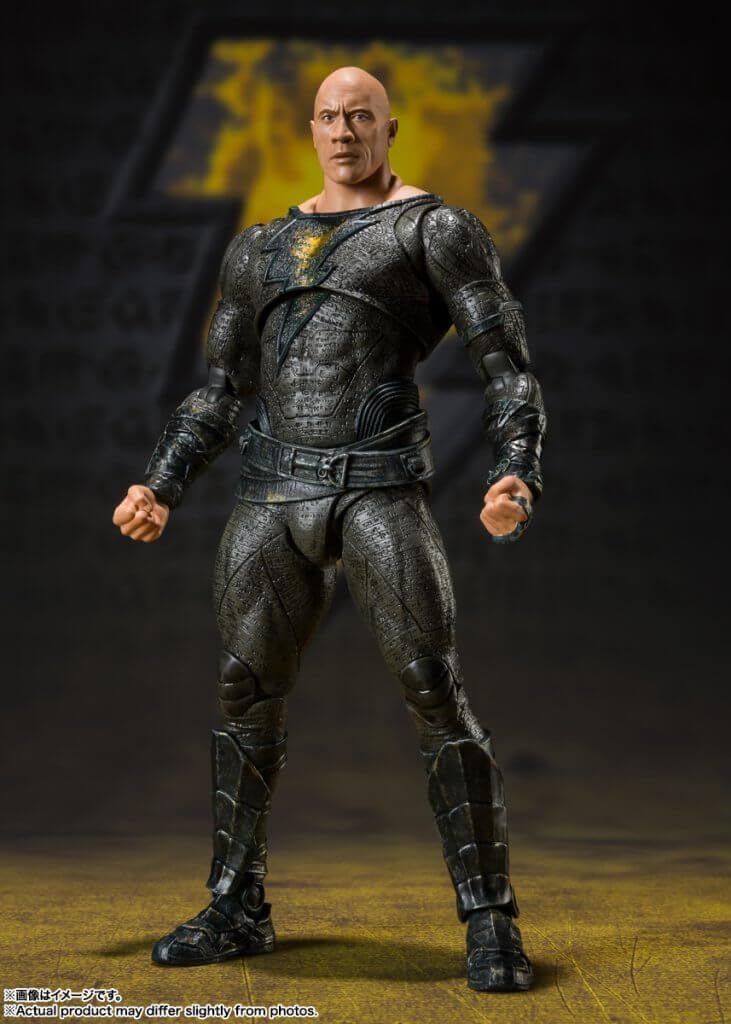 TAMASHII NATIONS - Black Adam, Bandai Spirits S.H.Figuarts Action Figure, 6.5 inch, BDISD641700