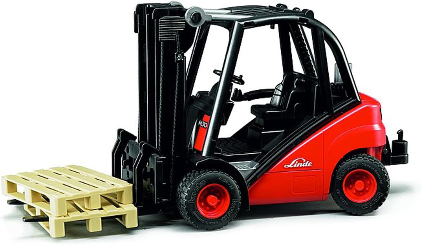 Bruder 02511 Linde H30D Forklift with 2 Pallets