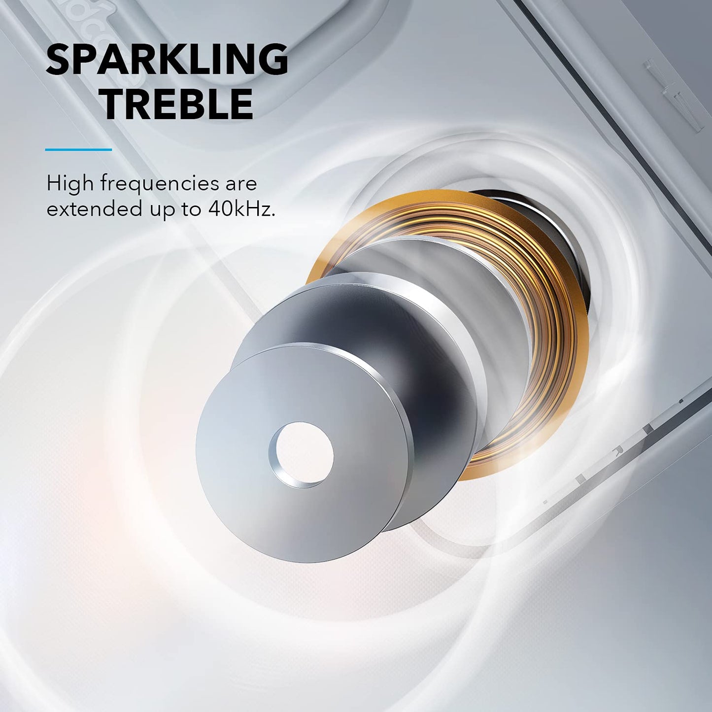 Anker Soundcore 3 Bluetooth スピーカー IPX7 防水 チタニウムドライバー デュアルパッシブラジエーター BassUpテクノロジー アプリ対応 イコライザー設定 USB-C接続 24時間連続再生 PartyCast機能 お風呂 プレゼント ギフト グレー