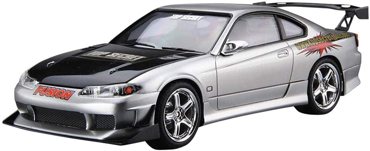 Aoshima 1/24 The Tuned Car Series No.24 Nissan Top Secret S15 Silvia 1999 Plastic Model