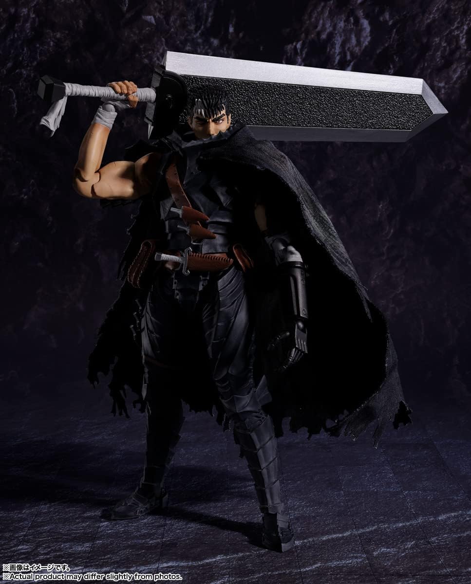 TAMASHII NATIONS - Berserk - Guts (Berserker Armor), Bandai Spirits S.H.Figuarts Action Figure