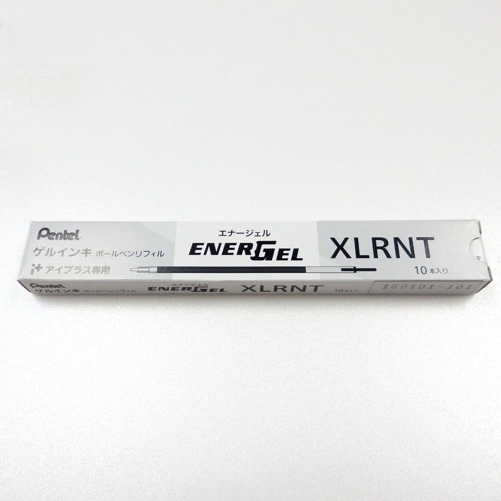 Pentel EnerGel Eye Plus XLRNT5-B Customized Pen Refill, 0.5, Red, 10 Pieces