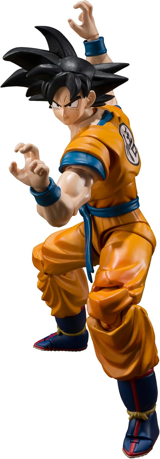 TAMASHII NATIONS - Dragon Ball Super: Super Hero - Son Goku Super Hero, Bandai Spirits S.H.Figuarts Action Figure