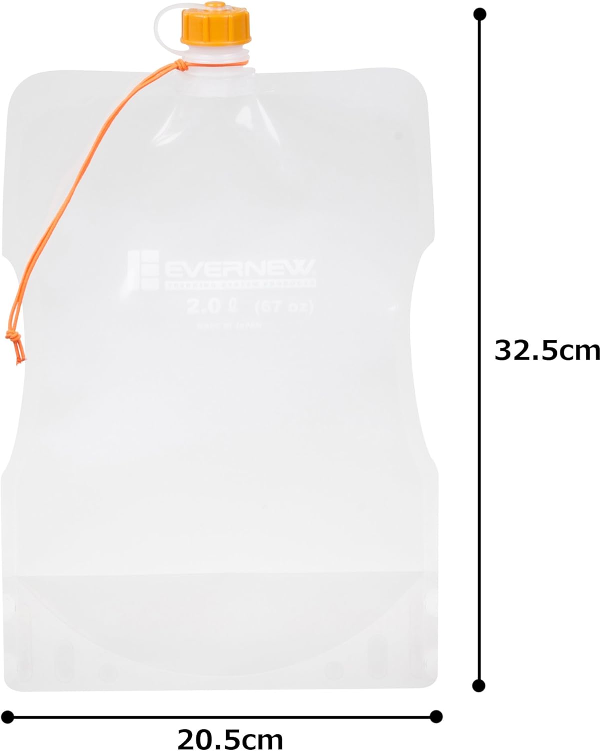 Evernew Water Carry System, 2000ml