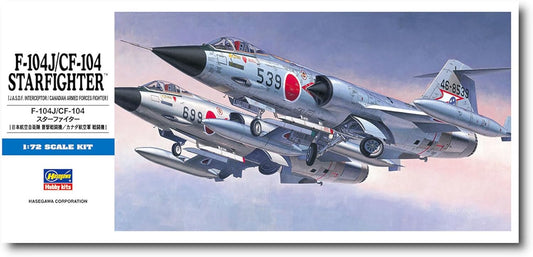 HASEGAWA 00446 1/72 F-104J/CF-104 Starfighter (JASDF/Canada)