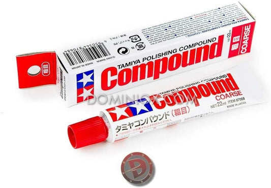 Tamiya TAM87068 Polishing Compound-Coarse
