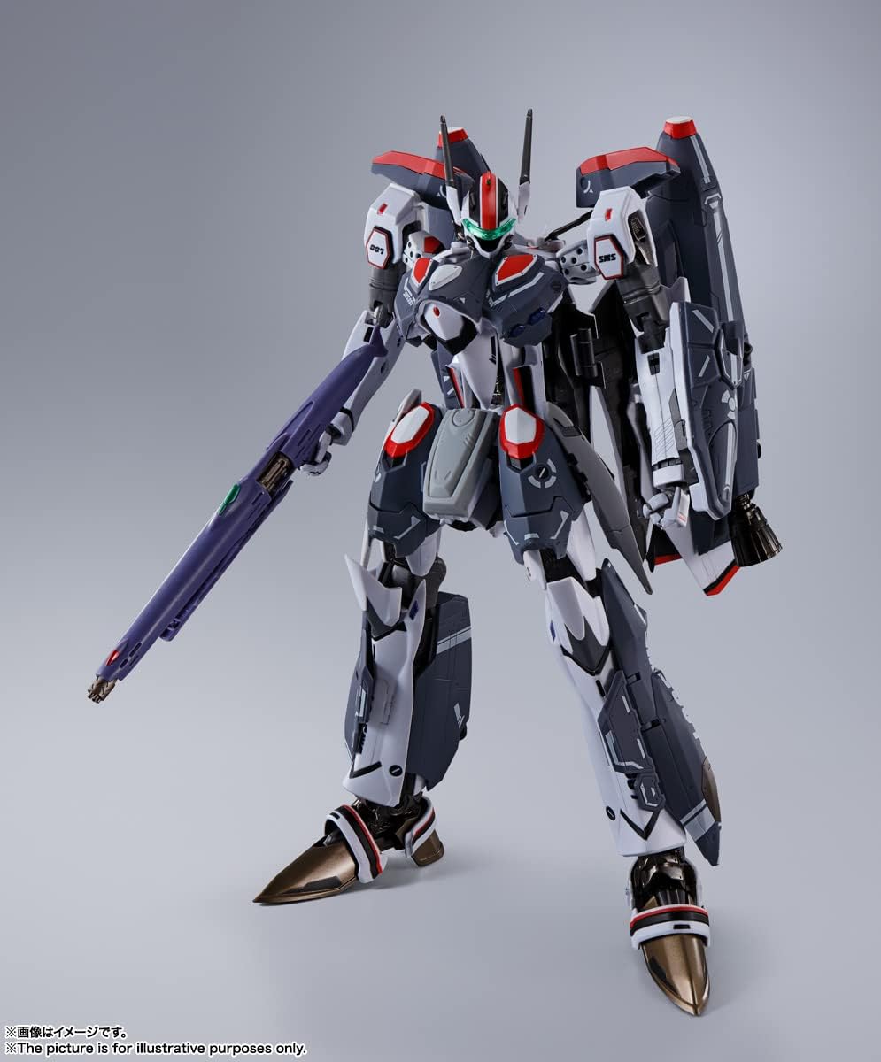 TAMASHII NATIONS - Macross Frontier - VF-25F Super Messiah Valkyrie (Alto Saotome Custom) Revival ver., Bandai Spirits DX Chogokin Die-Cast Metal Collectible