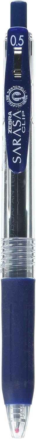 ZEBRA Sarasa Clip Pen 0.5 mm, Blue Black (JJ15-FB)