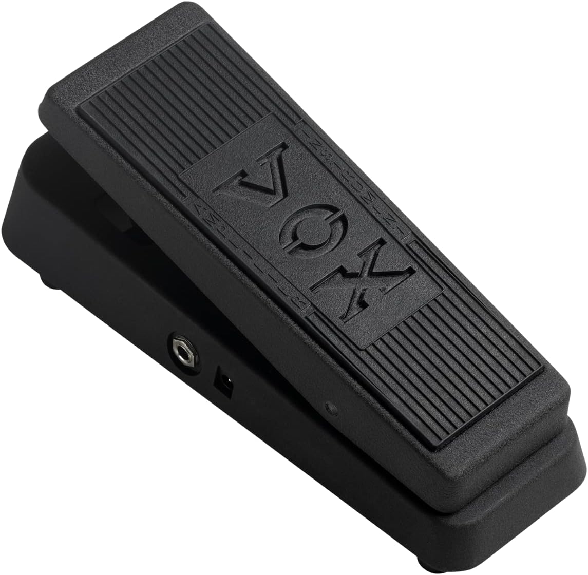 Vox V845 Classic Wah Guitar Effects Pedal w/All-black Coated Finish and 9-volt Power Supply Input