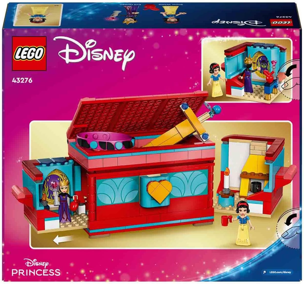 LEGO 43276 Disney Schneewittchens Schmuckkassette