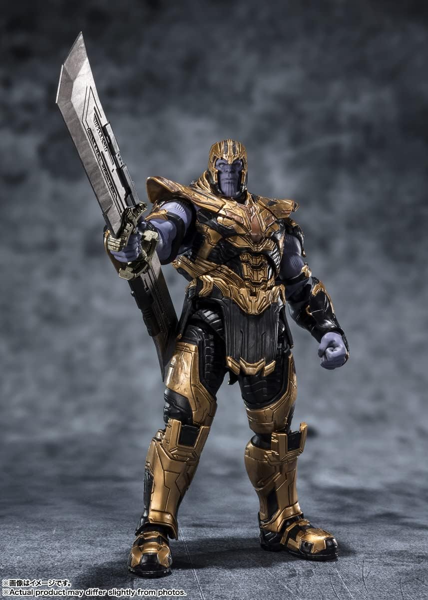 TAMASHII NATIONS - Avengers: Endgame - Thanos - Edition- (The Infinity Saga), Bandai Spirits S.H.Figuarts Action Figure