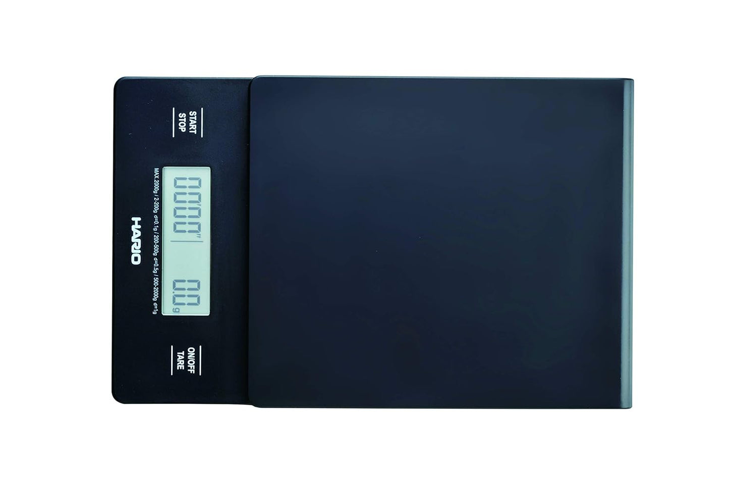 Hario V60 Drip Coffee Scale and Timer, Black