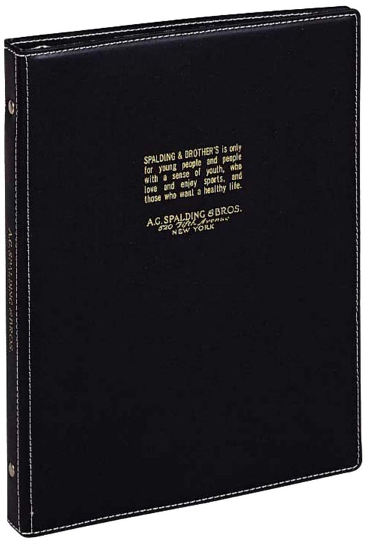 Lei May Fujii 26 hole binder B5 Black BRE170B (japan import)